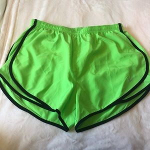 Green mike tempo shorts US L